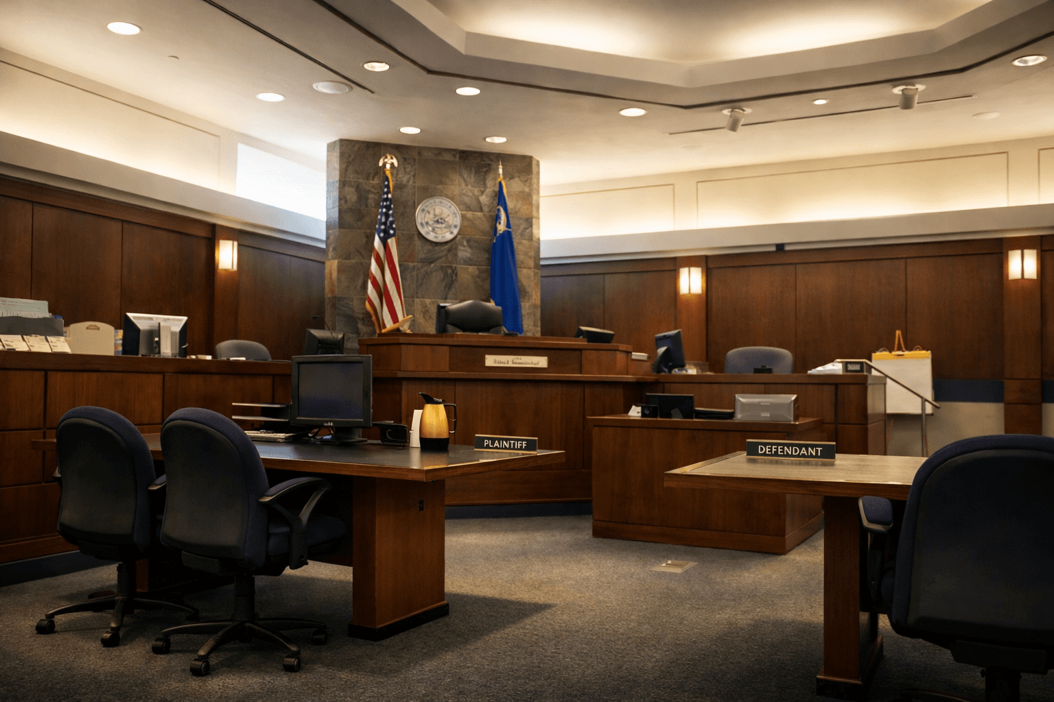 Nevada courtroom