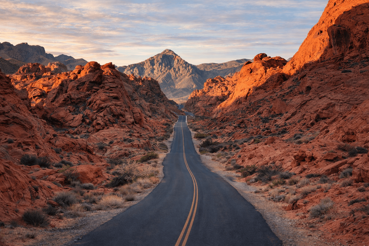 Nevada desert landscape